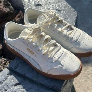 PUMA Club 5V5 Terrace Sneakers - Cream/Gum/Baby Blue